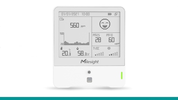 AM319-868M Czujnik LoRaWAN 9 w 1 IAQ z ekranem E-ink 