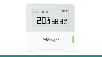 AM102-868M Wewnętrzny czujnik temperatury i wilgotności LoRaWAN z ekranem E-ink 